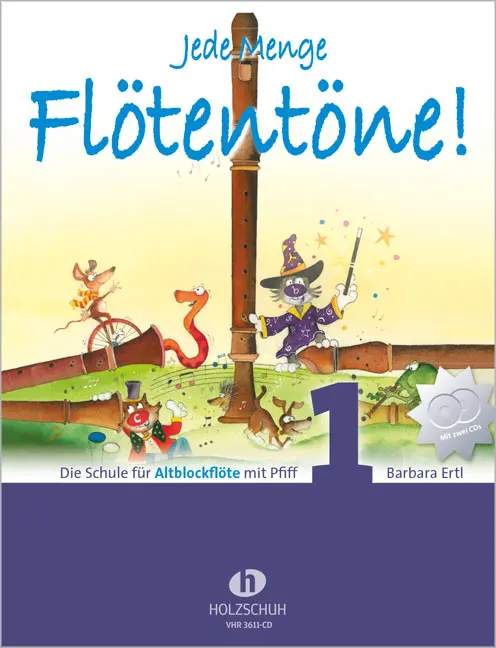 Jede Menge Flötentöne! Band 1 (mit 2CDs)